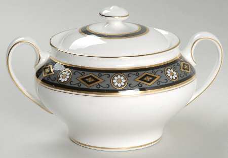 Tangiers Sugar Bowl & Lid by Minton