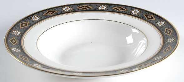 Tangiers Rim Soup Bowl by Minton