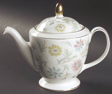 Vanessa Teapot & Lid