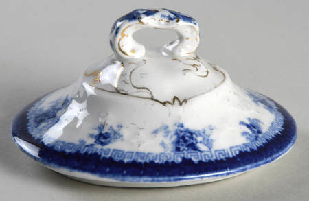 Hamilton Blue Lid for Sugar Bowl
