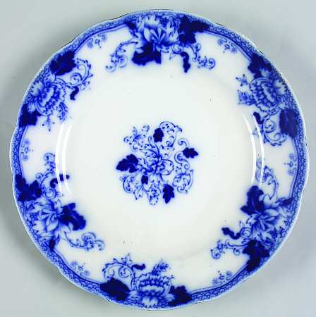 Roseville (Flow Blue) by John Maddock &amp; Sons