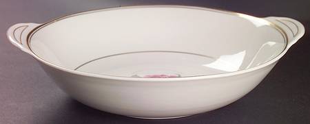 Manor Rose Gold 9" Oval Vegetable Bowl