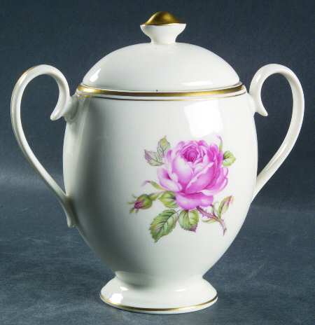 Manor Rose Gold Sugar Bowl & Lid