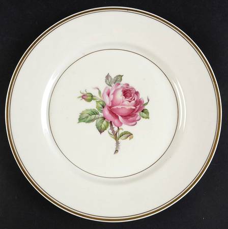Manor Rose Gold Salad Plate
