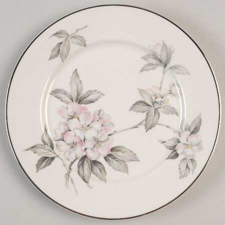 Spring Glory (Platinum) Salad Plate