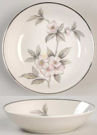 Spring Glory (Platinum) Fruit/Dessert (Sauce) Bowl