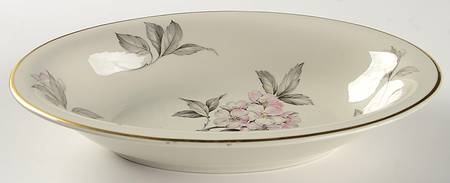 Spring Glory (Gold) 10" Oval Vegetable Bowl by Manor House (USA)