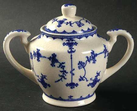 Blue Delft Sugar Bowl & Lid