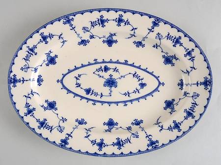 Blue Delft 12" Oval Serving Platter