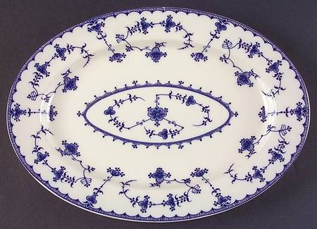 Blue Delft 12" Oval Serving Platter