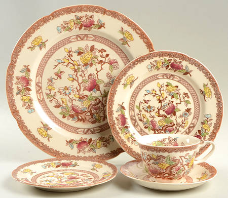 Indian Tree 5 Piece Place Setting