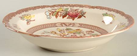 Indian Tree Rim Soup Bowl