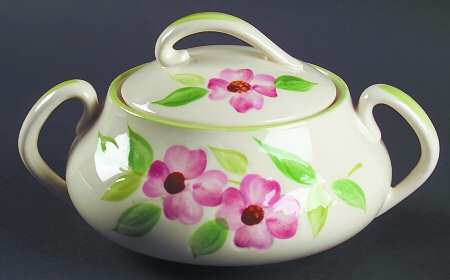 Posie Pink Sugar Bowl & Lid