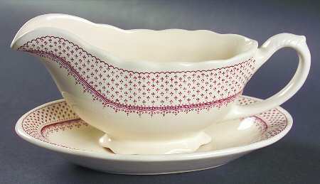 Ashlea Brown Gravy Boat & Underplate/Relish