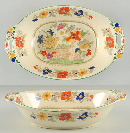 10" Oval Vegetable Bowl