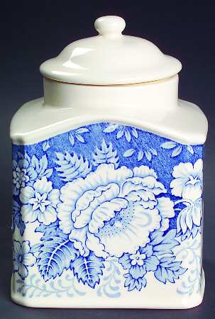 Blue & White Nankin Jar & Lid