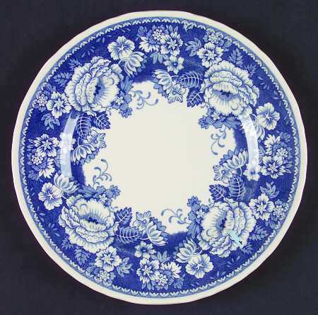 Blue & White Luncheon Plate