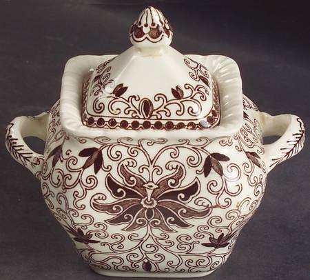 Bow Bells Brown Sugar Bowl & Lid