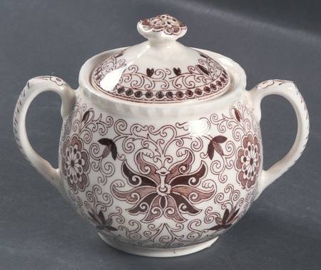 Bow Bells Brown Sugar Bowl & Lid