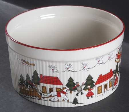 Christmas Village 7" Souffle