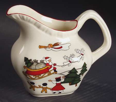 Christmas Village Creamer