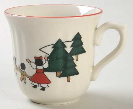 Christmas Village Flat Dutch Cup