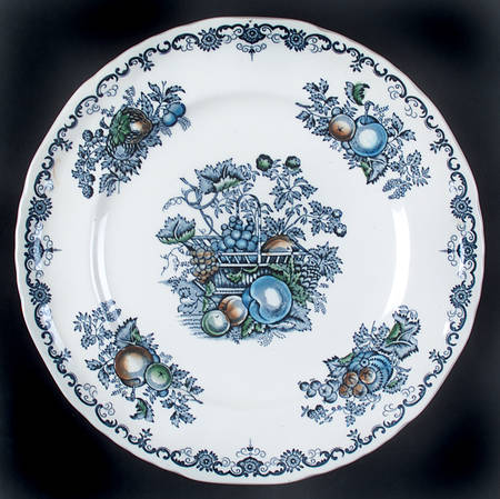 Fruit Basket Blue Multicolor