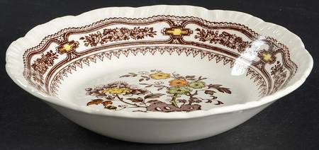 Manchu Brown Multicolor Fruit/Dessert (Sauce) Bowl