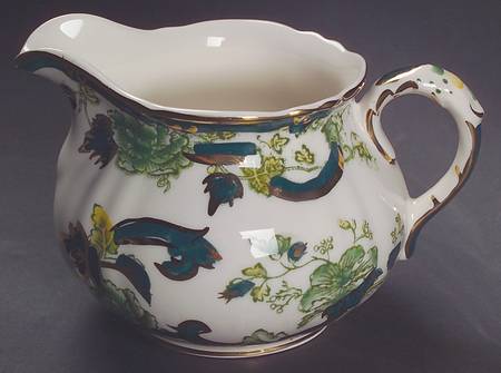 Mandalay Chartreuse (Gold Accent & Trim) Creamer
