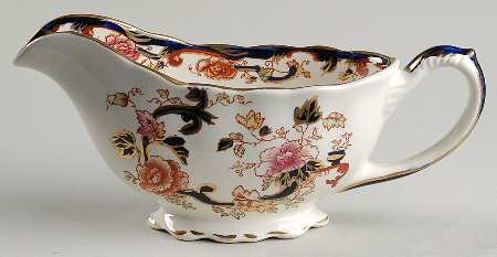 Mandalay Blue Multicolor Gravy Boat