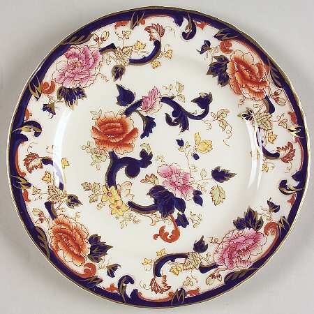 Mandalay Blue Multicolor Bread & Butter Plate