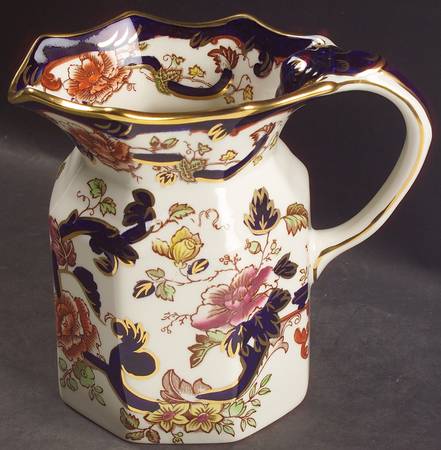 Mandalay Blue Multicolor 40 Oz Fenton Jug