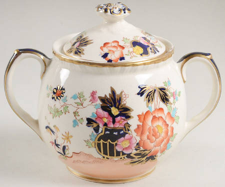 Mandarin Sugar Bowl & Lid