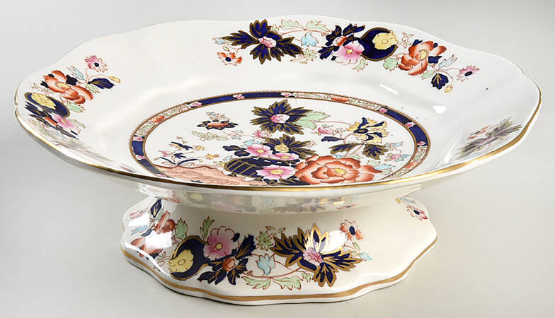Mandarin Round Compote (Height X Width)