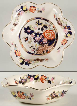 Mandarin Round Fluted Dessert Bowl