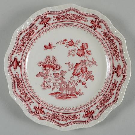 Manchu Pink Salad Plate