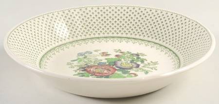 Paynsley Green Multicolor Coupe Soup Bowl