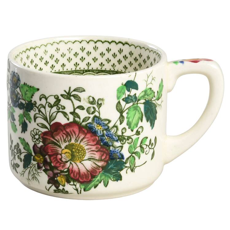 Paynsley Green Multicolor Flat Cup