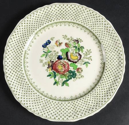Paynsley Green Multicolor Salad Plate