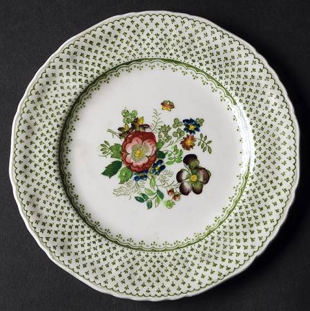 Paynsley Green Multicolor Bread & Butter Plate