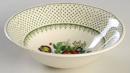 Paynsley Green Multicolor Coupe Cereal Bowl