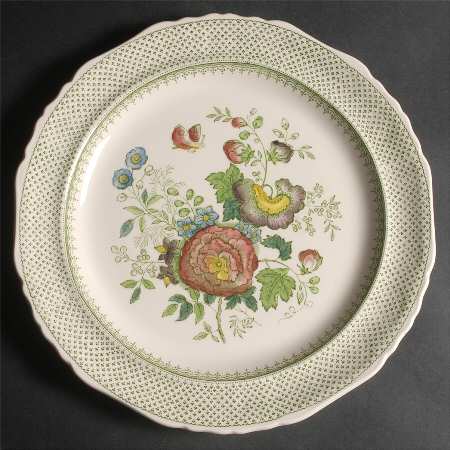 Paynsley Green Multicolor 13" Chop Plate (Round Platter)