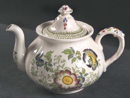 Paynsley Green Multicolor Teapot & Lid