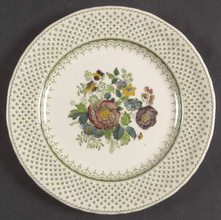 Paynsley Green Multicolor Bread & Butter Plate