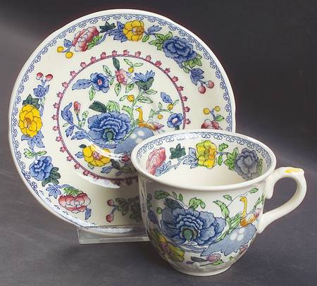 Regency Plantation Colonial Flat Cup & Saucer Set
