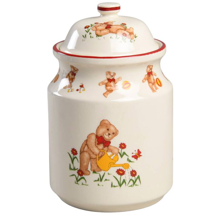 Teddy Bears 5" Storage Jar & Lid