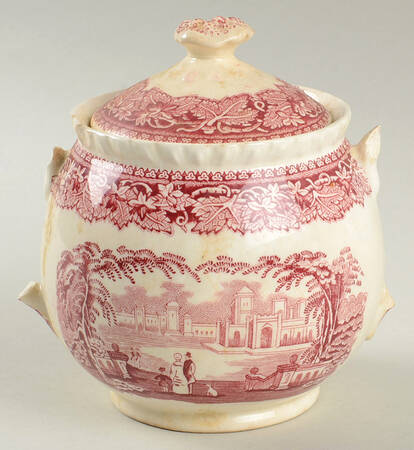 Vista Mulberry Sugar Bowl & Lid