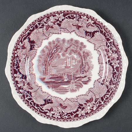 Vista Mulberry Salad Plate