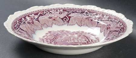 Vista Mulberry Large Rim Soup Bowl