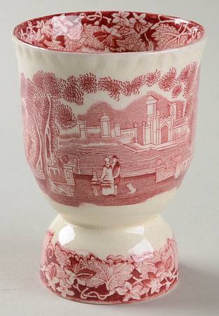Vista Pink (No Trim) Double Egg Cup